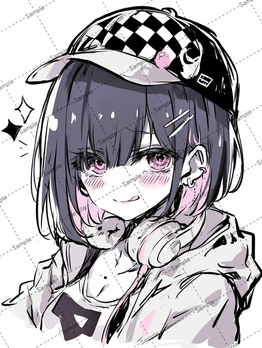 女の子のアイコン (コピー) (コピー) (コピー) (コピー) (コピー) AI イラスト