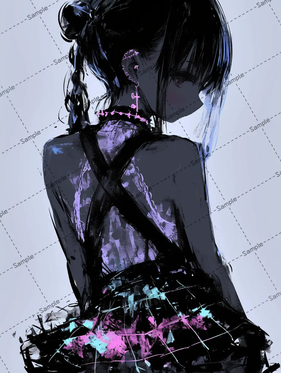 女の子のアイコン (コピー) (コピー) (コピー) (コピー) (コピー) (コピー) AI イラスト