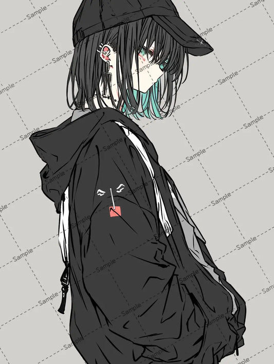 女の子のアイコン (コピー) (コピー) (コピー) AI イラスト