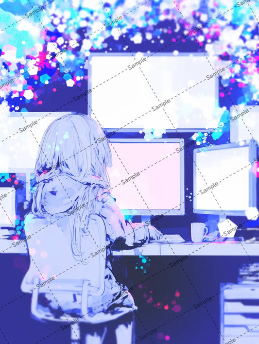 女の子のアイコン (コピー) AI イラスト