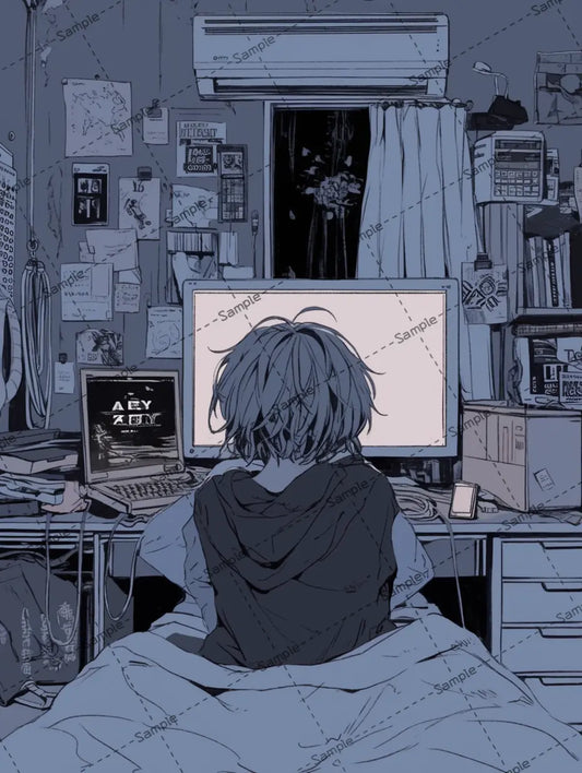 女の子のアイコン AI イラスト