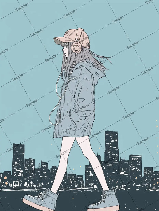 女の子のアイコン (コピー) (コピー) AI イラスト