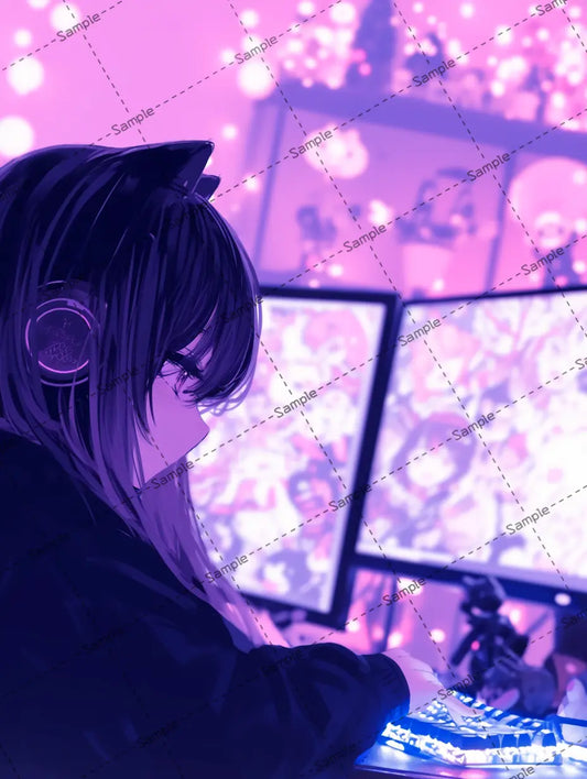 女の子のアイコン (コピー) (コピー) (コピー) AI イラスト