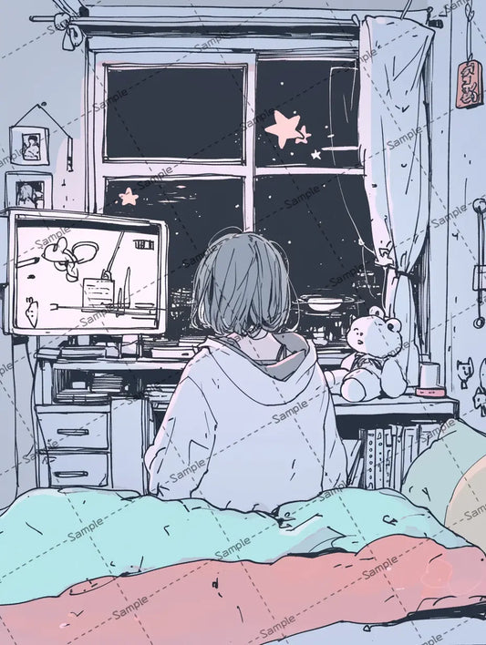 女の子のアイコン (コピー) (コピー) (コピー) (コピー) (コピー) AI イラスト