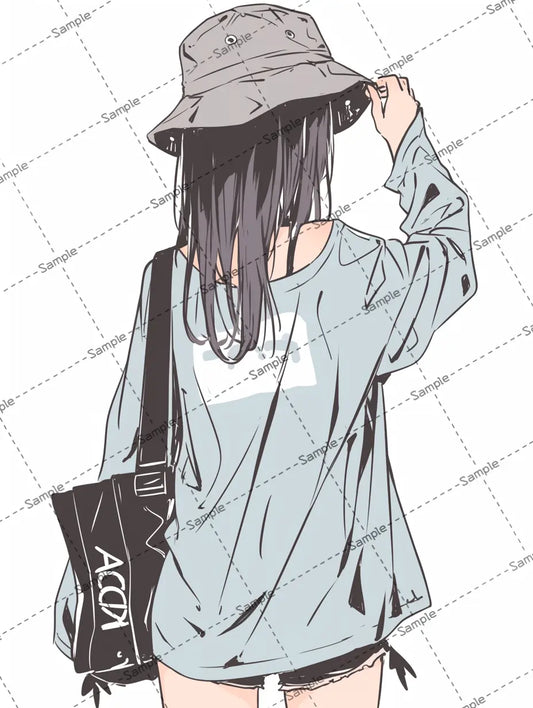 女の子のアイコン (コピー) (コピー) (コピー) (コピー) (コピー) AI イラスト