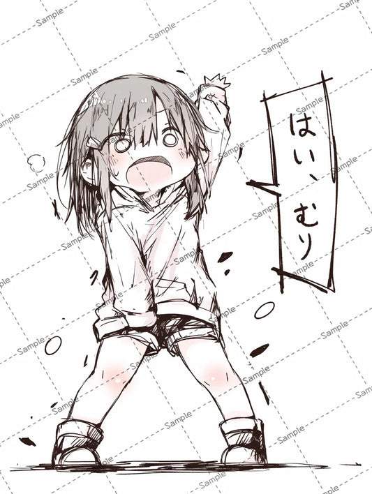 スタンプ風イラスト 案③ AI イラスト