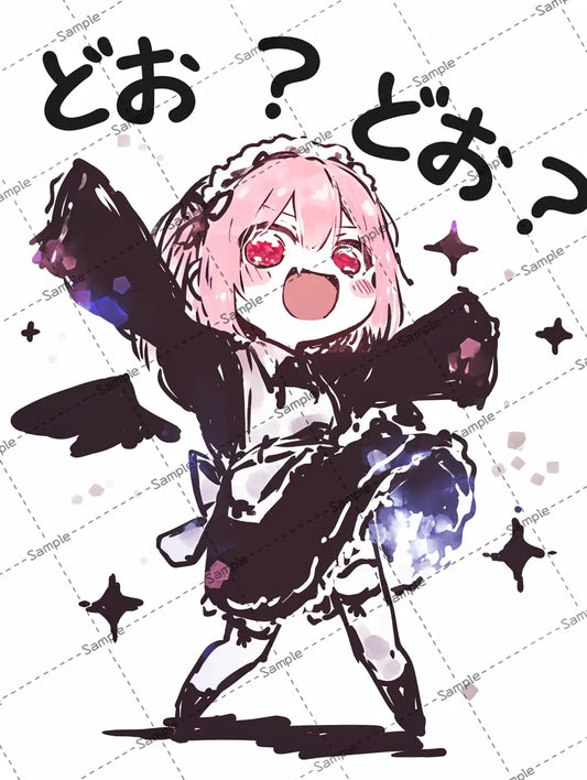 返信ないスタンプ風イラスト (コピー) AI イラスト